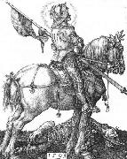 Albrecht Durer St George on Horseback oil painting